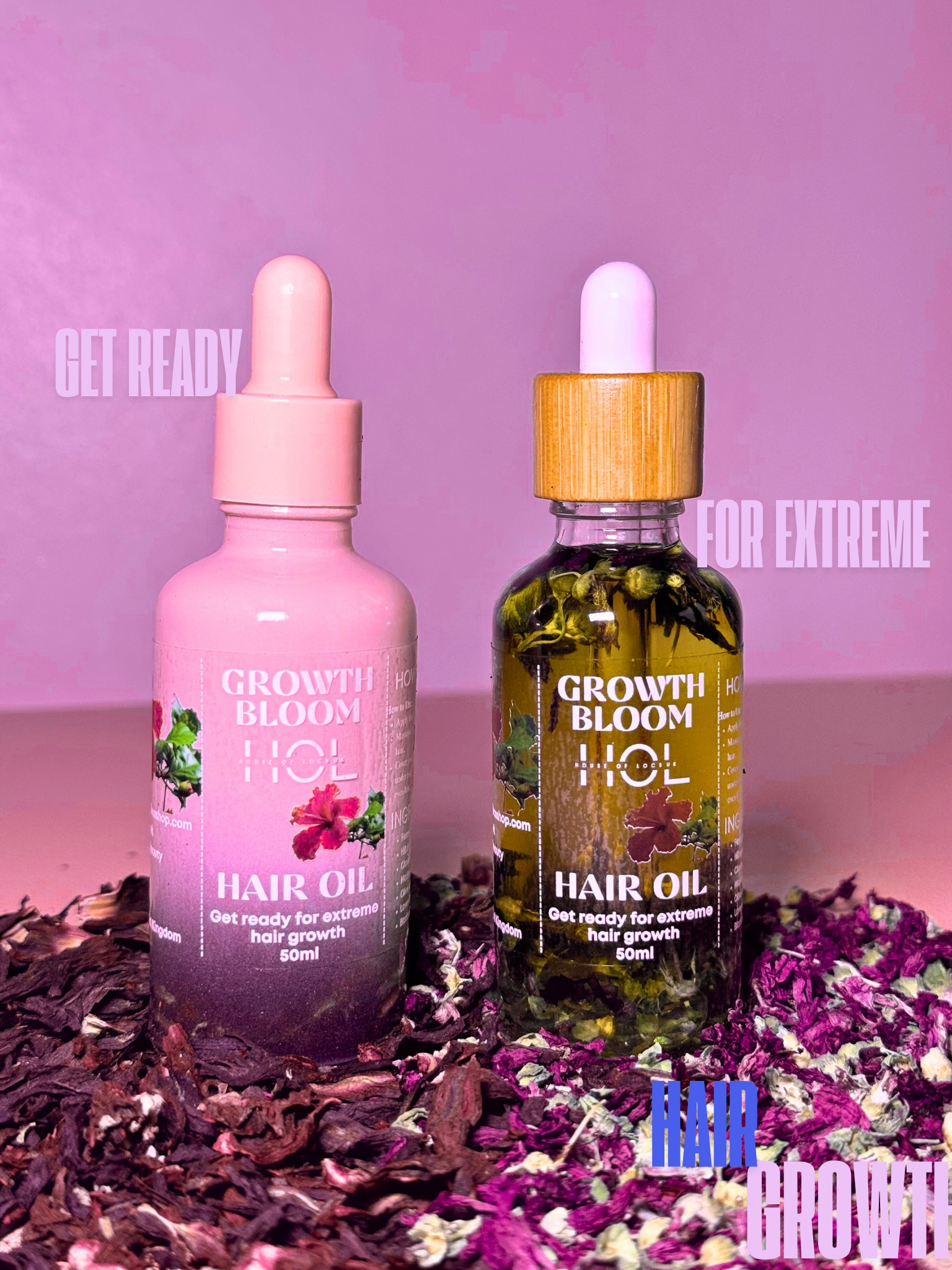 Growth Bloom Organic Hair Oil
