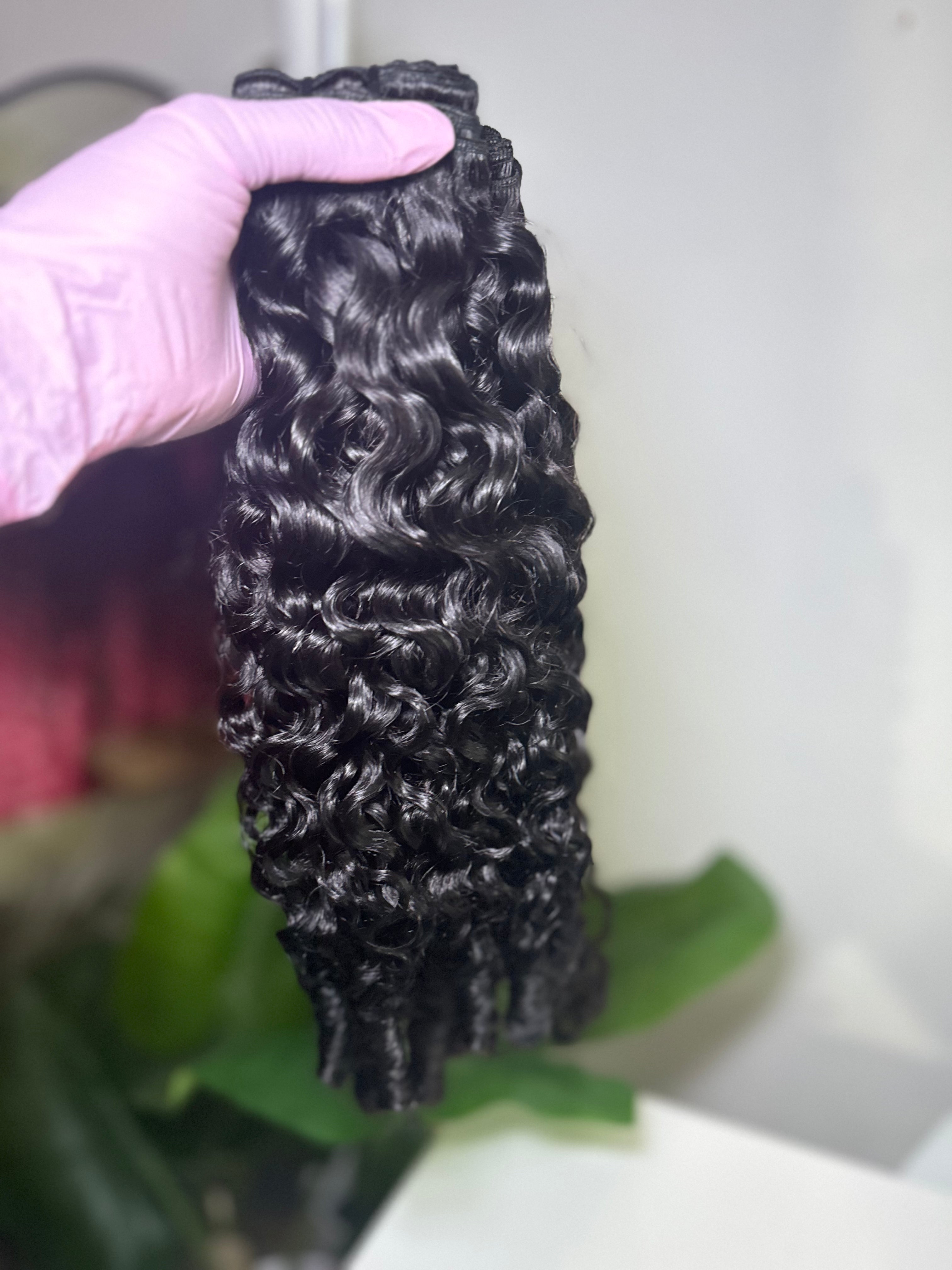 12A Raw Vietnamese Curly Human Hair