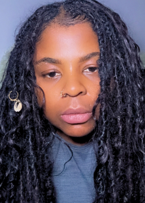 coolie locs with curly raw Indian hair extensions messy locs in the uk